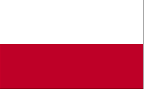 Flag of Poland.