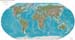 Physical Map of the World Map