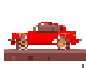 red Porsche